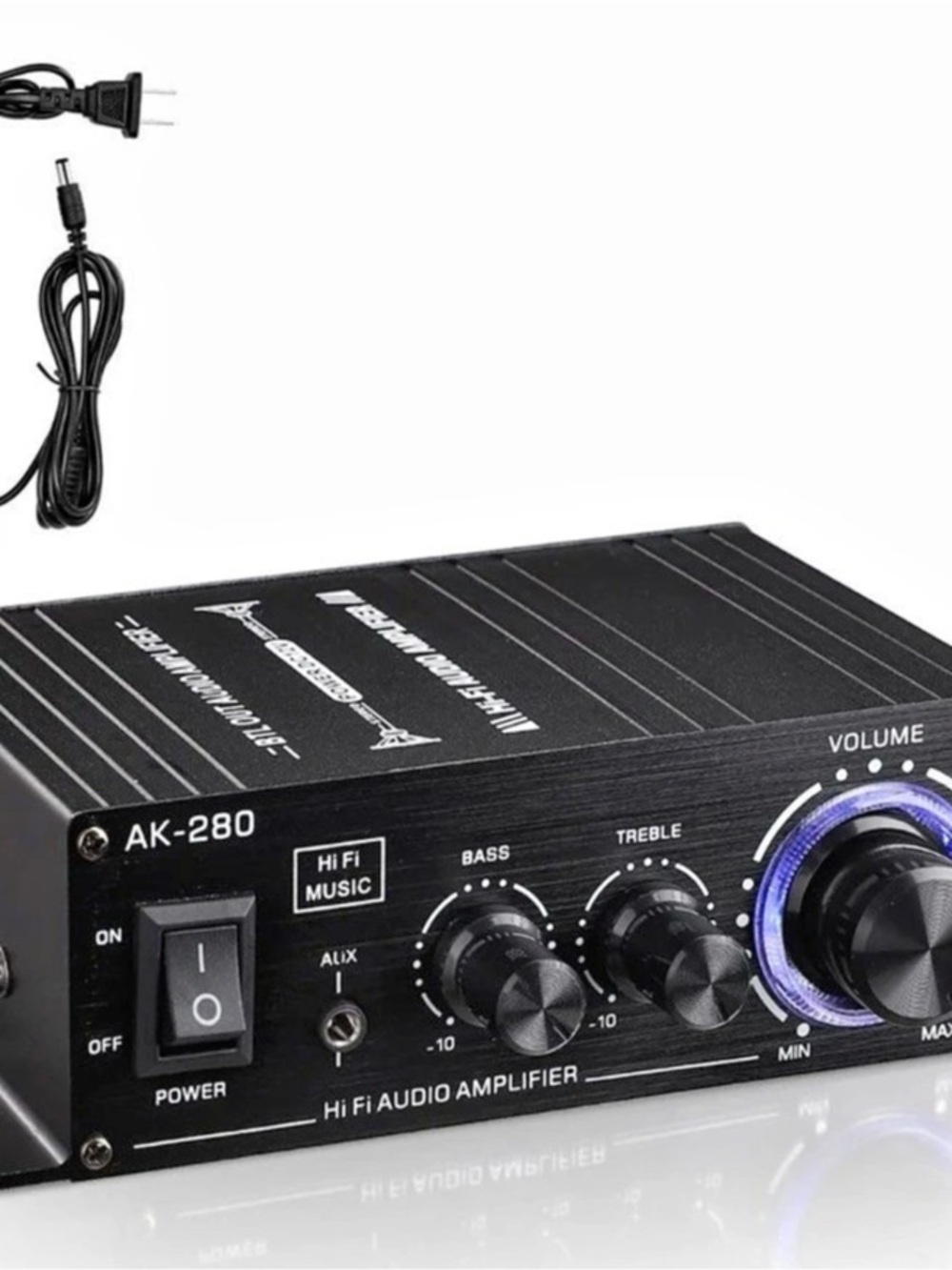 Facmogu AK-280 Hi-Fi Audio Amplifier, model number A18349-MG-US